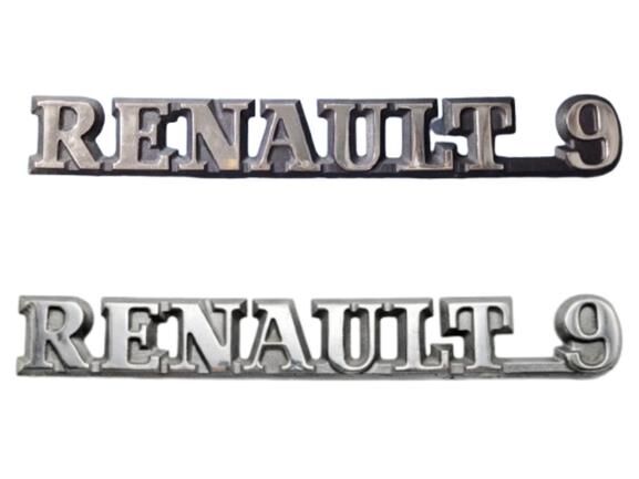 RENAULT SPRING BAGAJ YAZISI KROM (R9) (18*3CM)