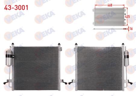 KLİMA RADYATÖRÜ TÜPLÜ L200