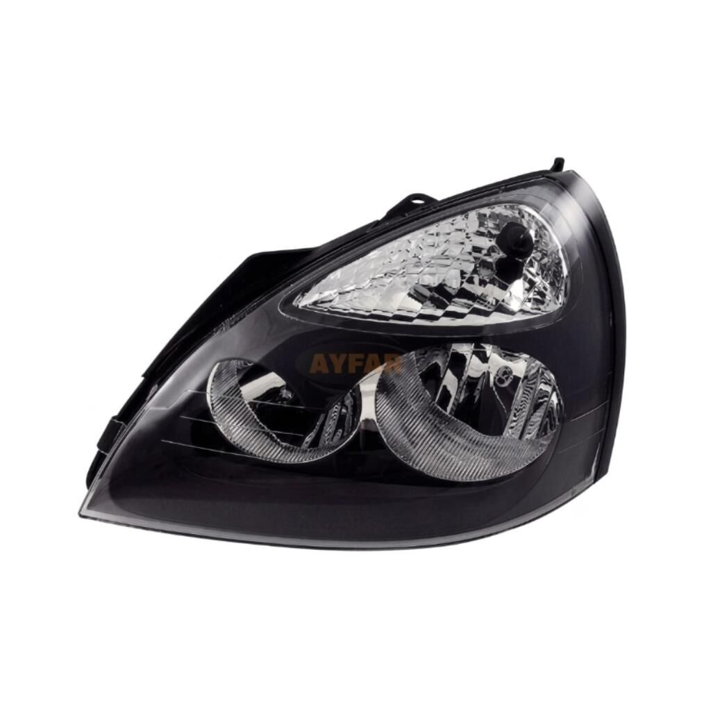 SAĞ FAR MOTORLU RENAULT CLIO 01-05 SYMBOL (SİYAH ÇERÇEVELİ)