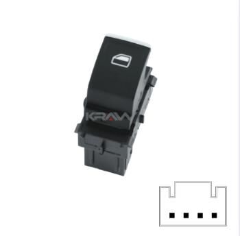 SAĞ ÖN VE ARKALAR CAM AÇMA KAPAMA ANAHTARI TEKLİ KORM KRAFTER GOLF TROC TIGUAN FABIA OCTAVIA