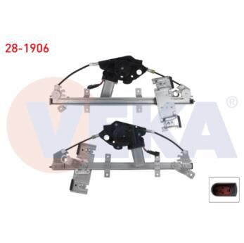 SOL ÖN CAM KRİKOSU ELEKTRİKLİ MOTORLU FORD FIESTA5 02-08