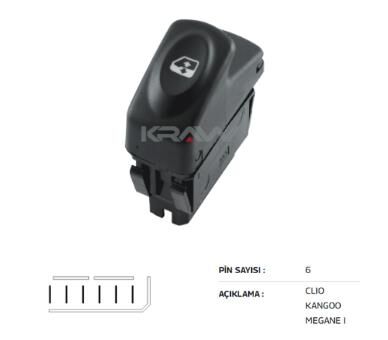 CAM ANAHTARI KANGOO MEGA