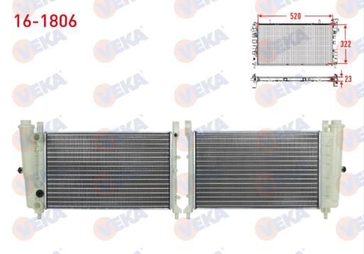 SU RADYATÖRÜ MEKANİK FIAT UNO 94-00