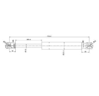 CADDY BAGAJ AMORTİSÖRÜ 04-15