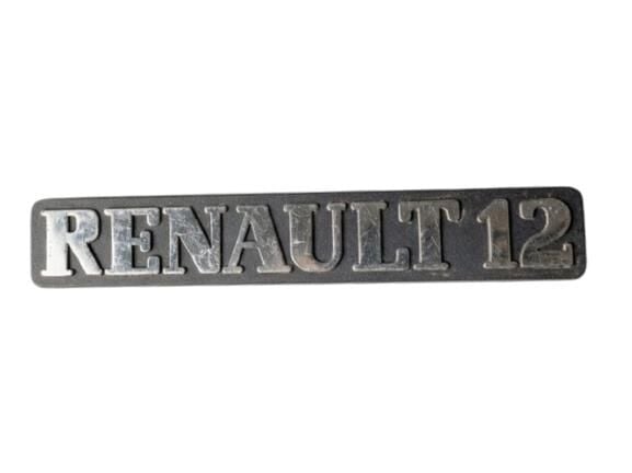 RENAULT 12 BAGAJ YAZI (R12, NİKELAJLI)