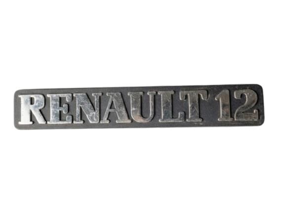 RENAULT 12 BAGAJ YAZI (R12, NİKELAJLI)
