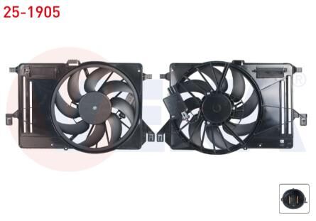 FAN MOTORU SU RADYATörü DAVLUMBAZLI TEKLi FAN FORD FOCUS III 1.6 TDCI 2011-2015